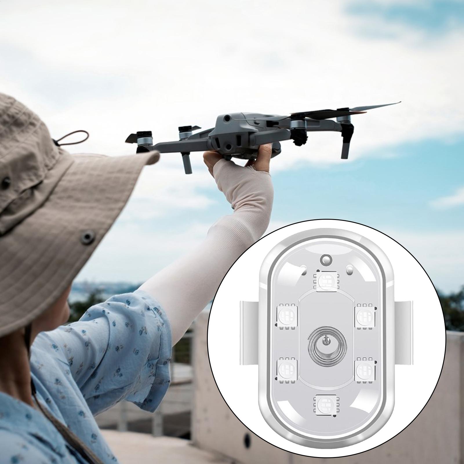 Drone Bike Rc - Luzes estroboscópicas de aeronave led, universal,