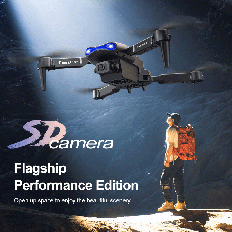 Drone Rc E99 Pro - Drone RC Mini E99 Pro FACEGLE