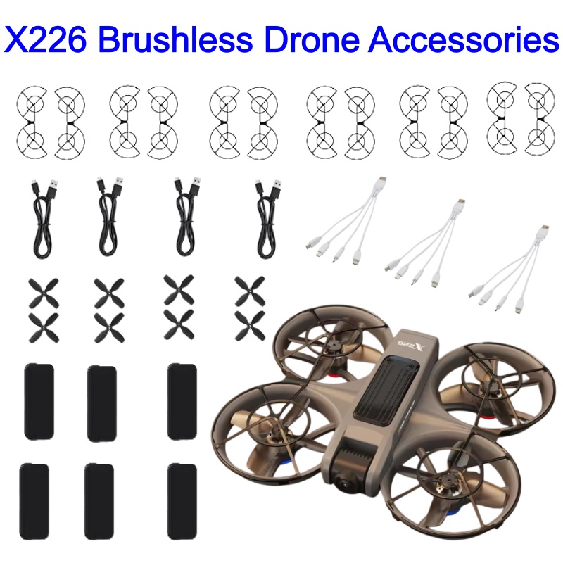 Drone Rc X226 - Acessórios para Drone X226: Bateria 3.7V