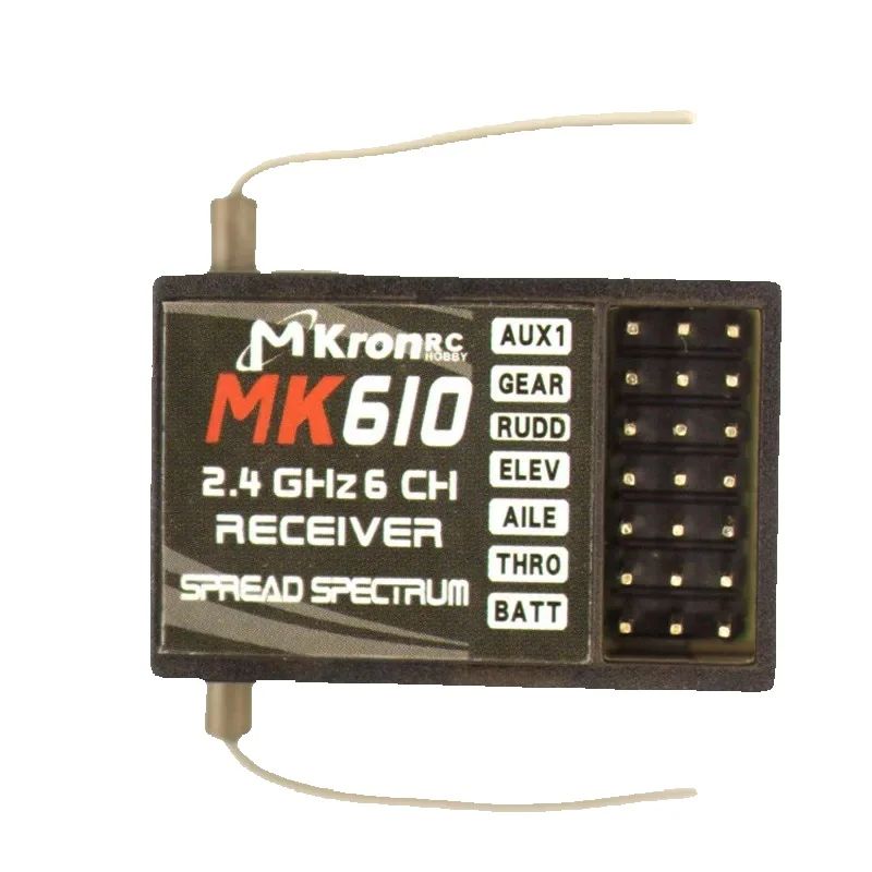Drone Rc Controller And Receiver - DSM2 MK610 AR6100 2.4G 6CH RC