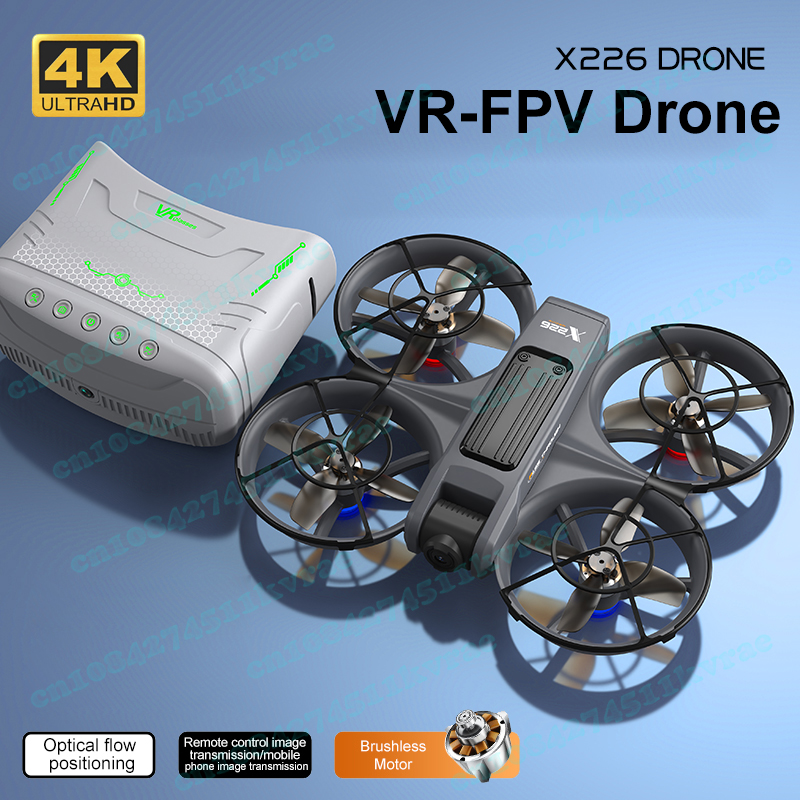Drone Rc X226 - X226 vr fpv drone 4k hd