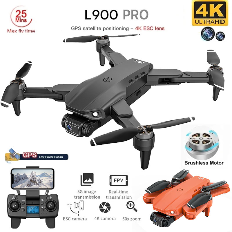 Drone Rc Explorer - L900 pro gps drone 4k profissional