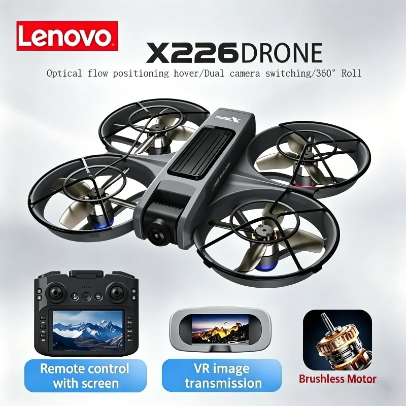 Drone Rc X226 - Drone Profissional Lenovo X226/X226VR 4K com