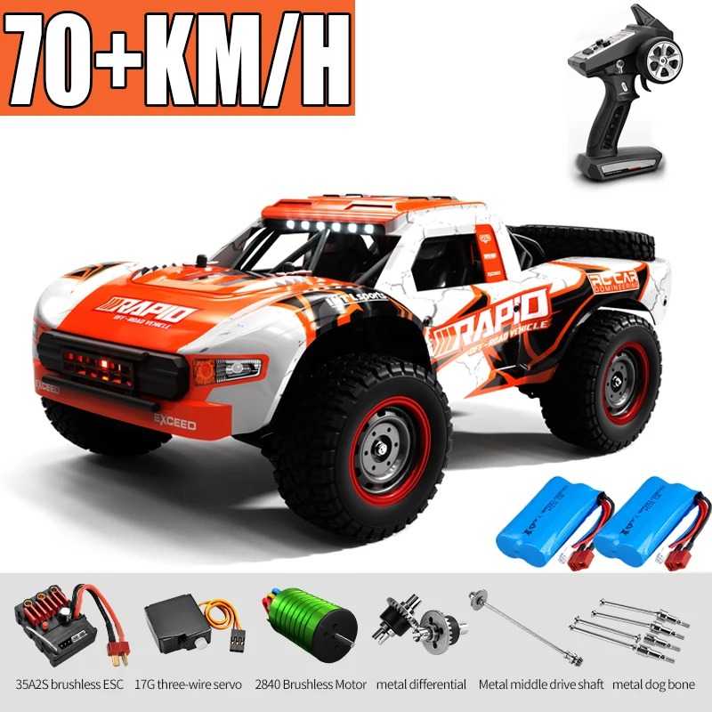 Drone Bike Rc - Jjrc q130 1:16 70 km/h 4wd