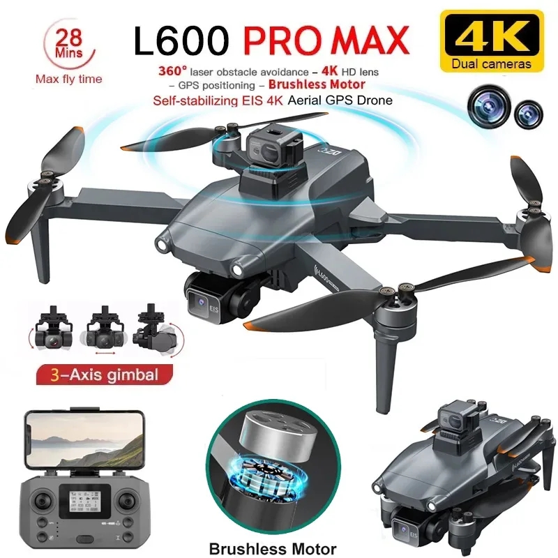 Drone Rc Explorer - L600 pro max gps drone profissional