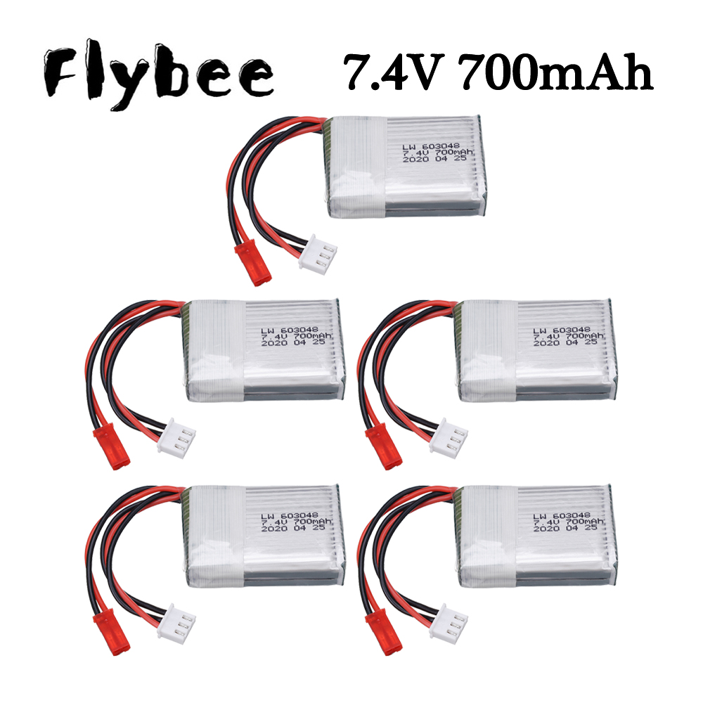 Dron Rc Quadcopter - Bateria Lipo 7.4V 700mAh 25c para