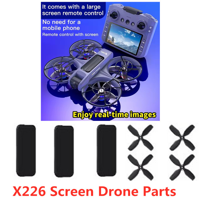 Drone Rc X226 - Bateria para Drone X226, Hélice X226,