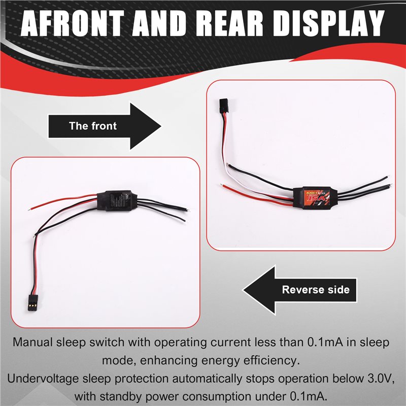 Drone Rc Quadcopter Controller - Controlador de Velocidade Elétrico Brushless ESC