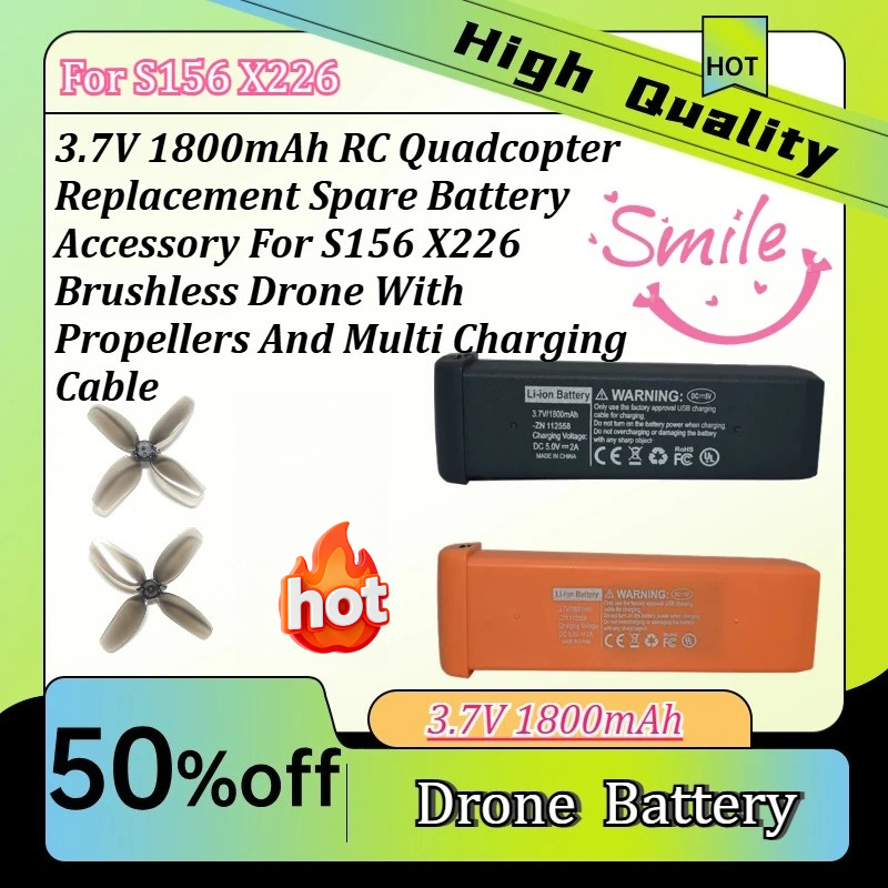 Drone Rc X226 - Bateria de reposição 3.7V para quadricóptero