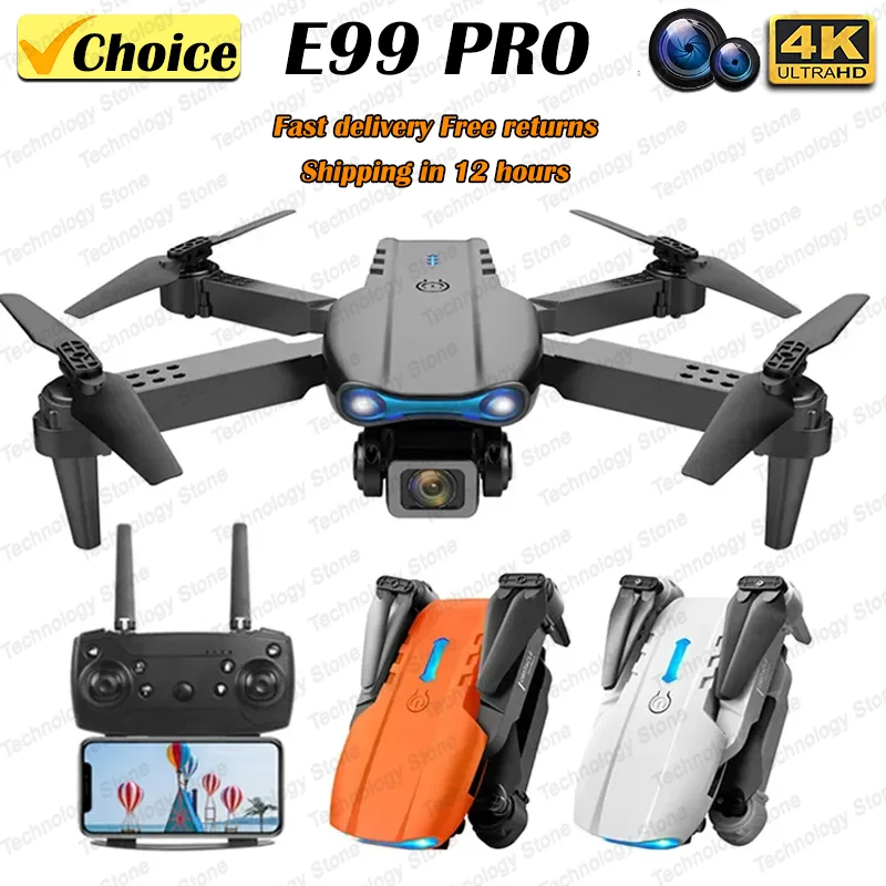Drone Rc E99 Pro - Drone Mini Dobrável E99 K3 Pro