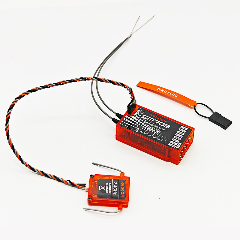 Drone Rc Controller And Receiver - Receptor RX CM703 de 7 canais