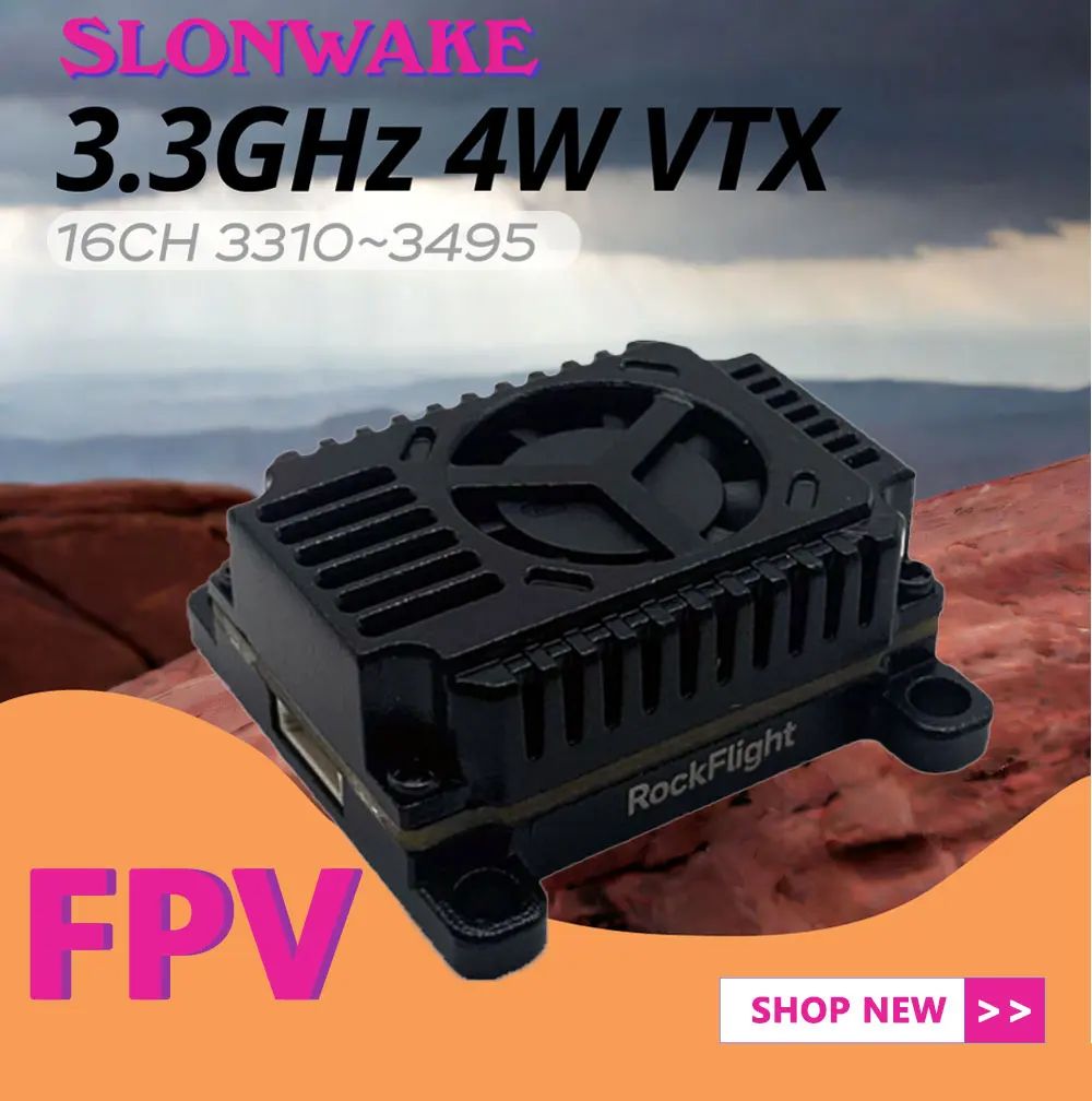 Transmissor de Vídeo VTX SLONW - Drone Rc Controller And Receiver avaliação e preço