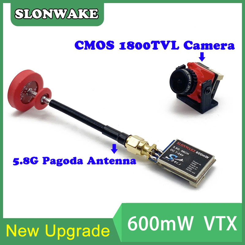 5.8g 48ch 600mw ajustável VTX- - Drone Rc Airplane avaliação e preço