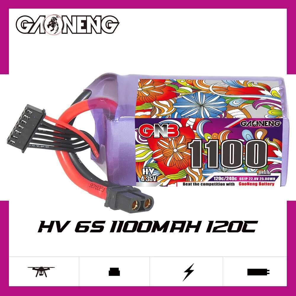 2 pces gwn 6s lipo bateria 22. - Dron Rc Quadcopter avaliação e preço