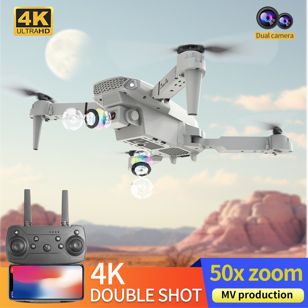 2026 NOVO E88 Drone RC Profiss - Drone Rc Land avaliação e preço