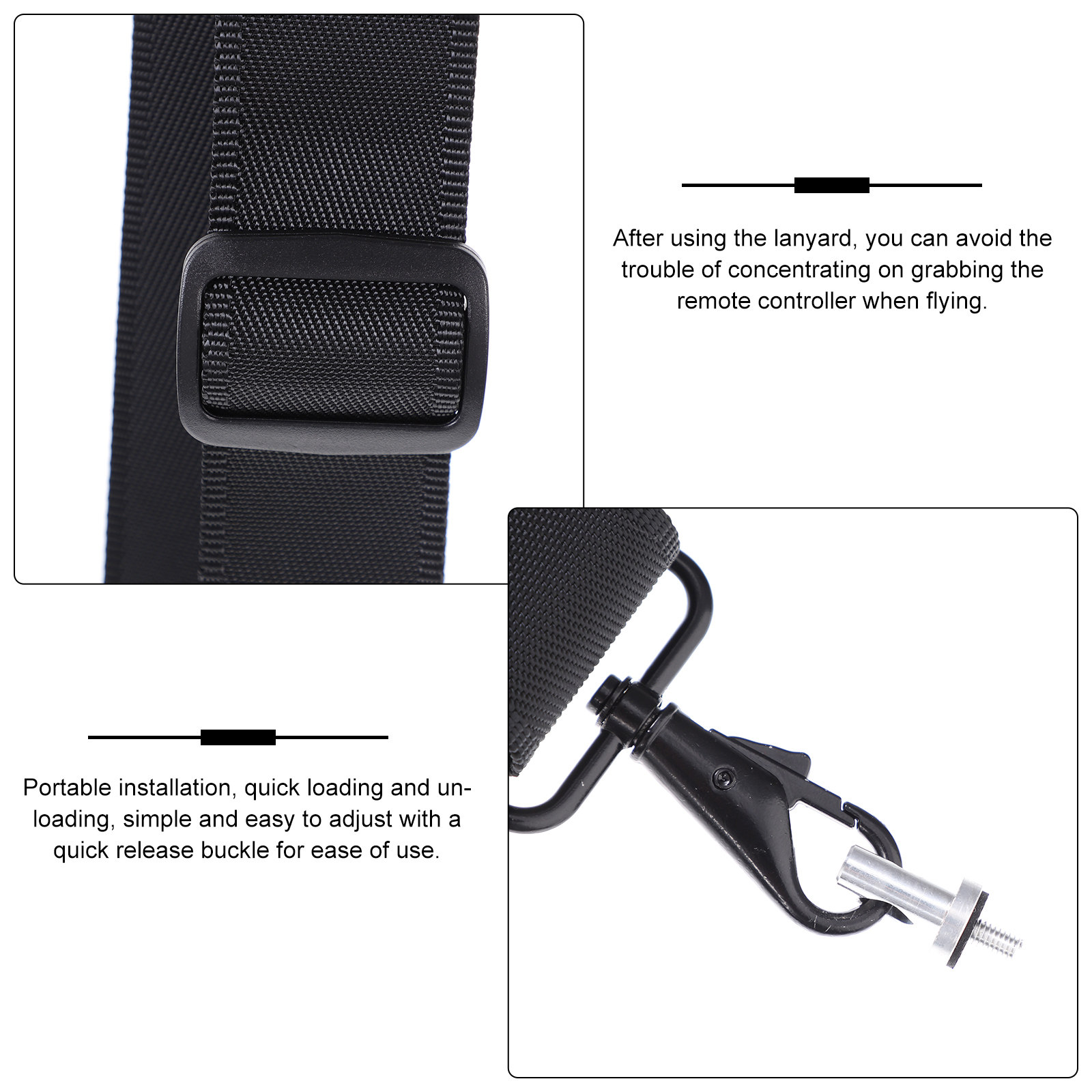 Cinta de Pescoço para Controle - Drone Rc Neck Strap avaliação e preço