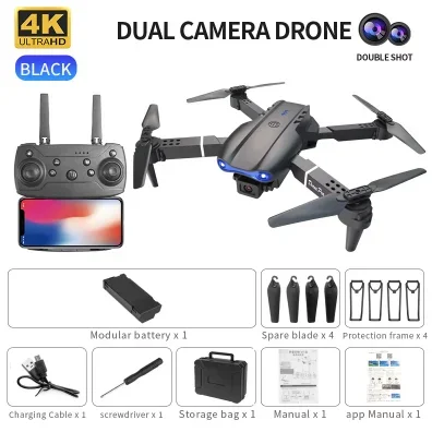 E99 K3 Pro 4K Drone Dobrável C - Drone Rc E99 Pro avaliação e preço