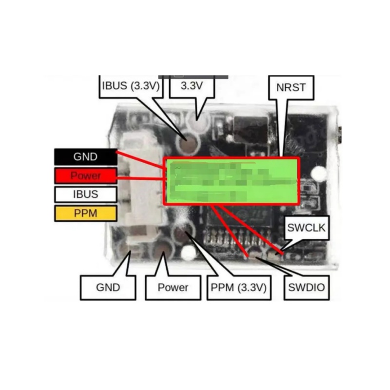 Receptor Mini Flysky FS-8A 8CH - Drone Rc Controller And Receiver avaliação e preço
