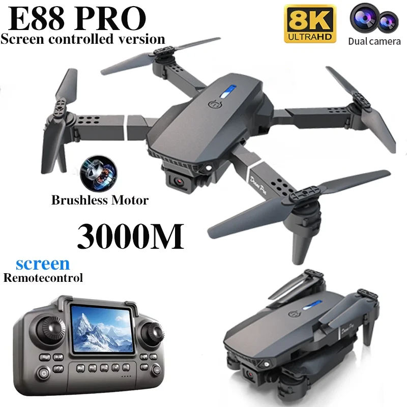 Profissional e88 pro drone com - Drone Rc Land avaliação e preço