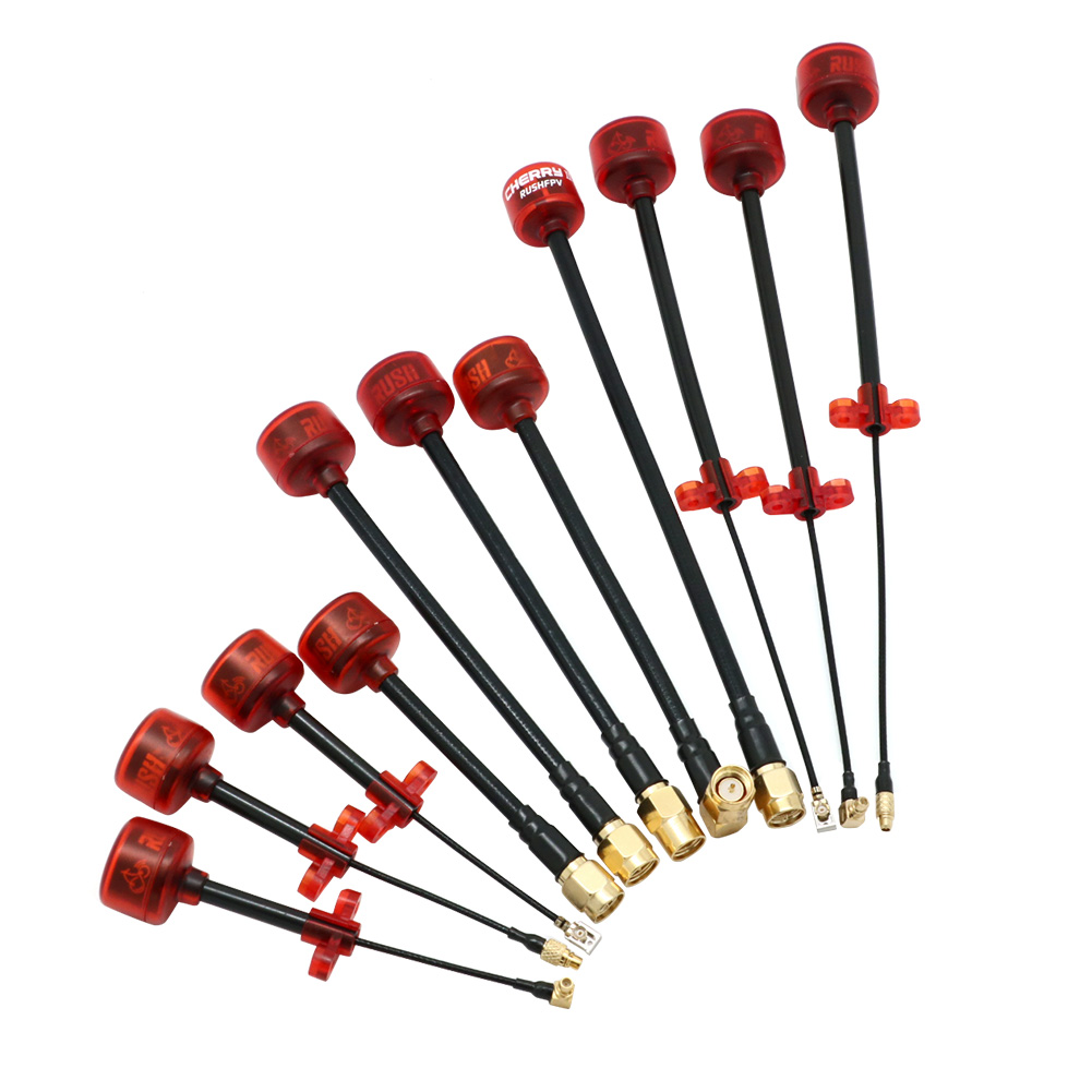 Rush cereja fpv 5.8g antena lh - Drone Rc Airplane avaliação e preço