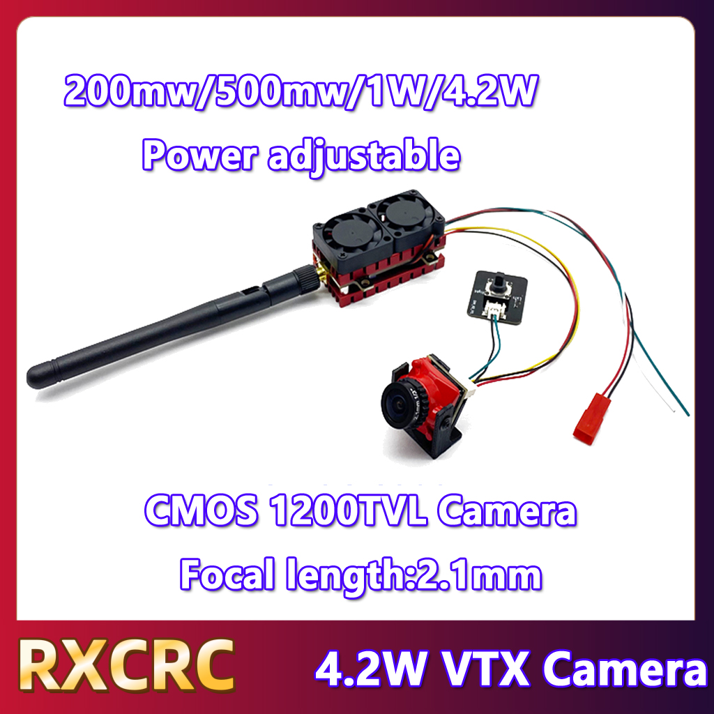 Rxcrc 5.8g 48ch 4.2w transmiss - Drone Rc Airplane avaliação e preço