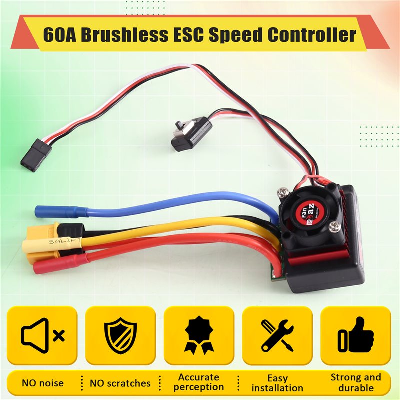 Controlador de velocidade ESC  - Rc Boat Brushless Motor avaliação e preço