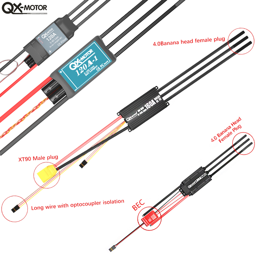Controlador eletrônico de velo - Rc Boat Brushless Motor avaliação e preço