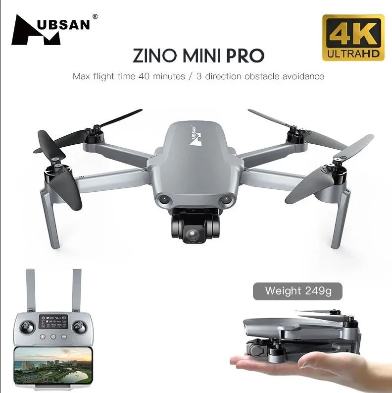 Hubsan ZINO Mini SE Hélices CW - Drone Keh Rc K11 Turbo avaliação e preço