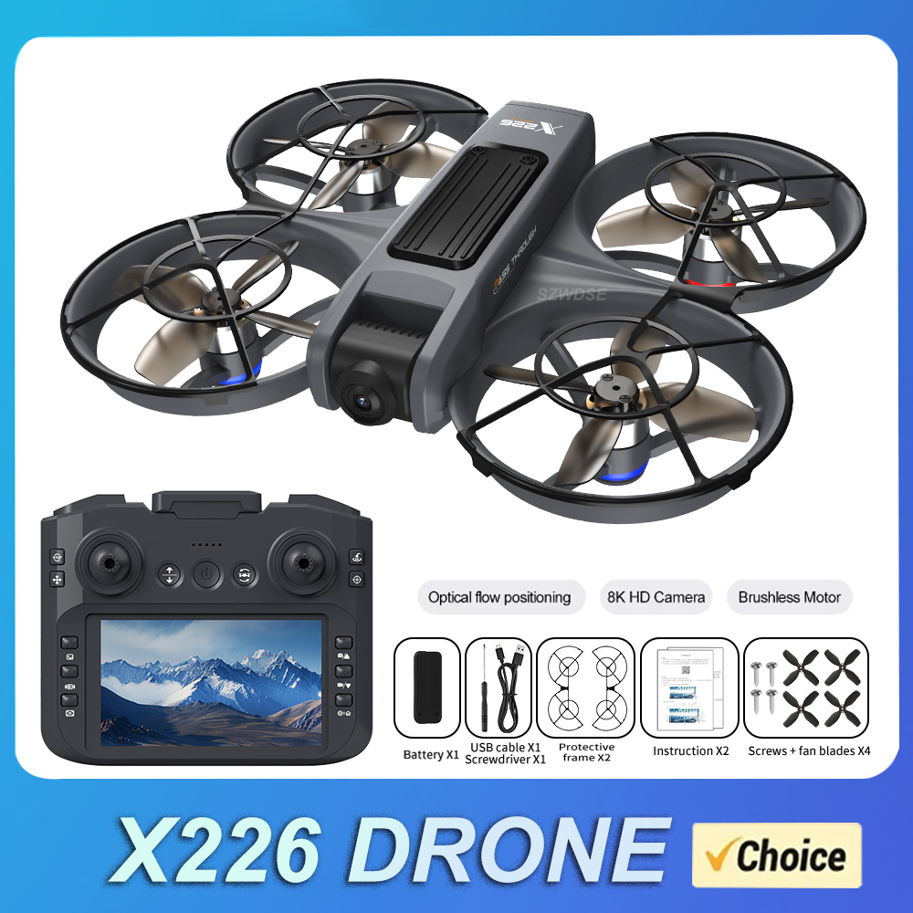 NOVO Drone RC X226 2.4G 5G WIF - Drone Rc X226 avaliação e preço
