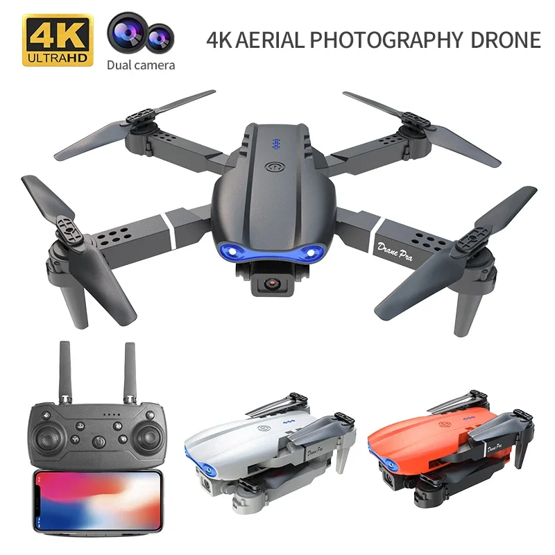 Mini helicóptero rc dobrável e - Drone Rc E99 Pro avaliação e preço