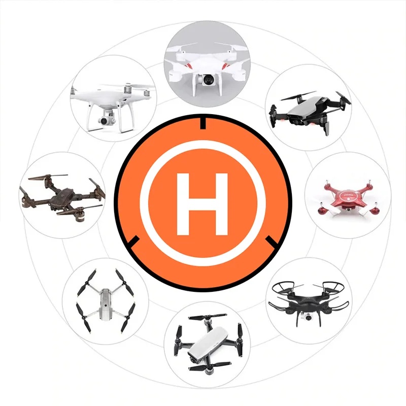 Tapete de Pouso Dobrável de 55 - Drone Rc Land avaliação e preço