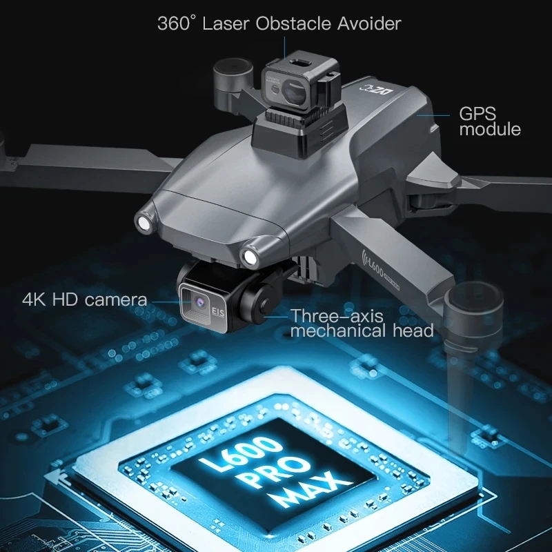 L600 pro max gps drone profiss - Drone Rc Explorer avaliação e preço