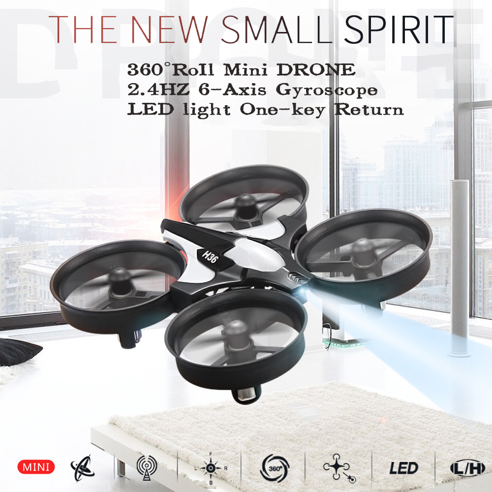 Drone Mini JJRC H36 2.4G com M - Drone Rc Land avaliação e preço