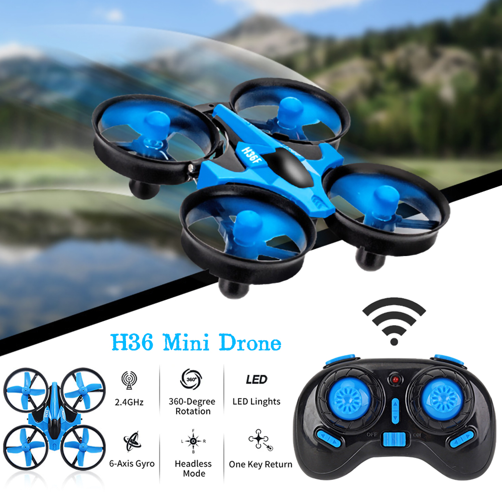 Drone Mini JJRC H36 2.4G com M - Drone Rc Land avaliação e preço