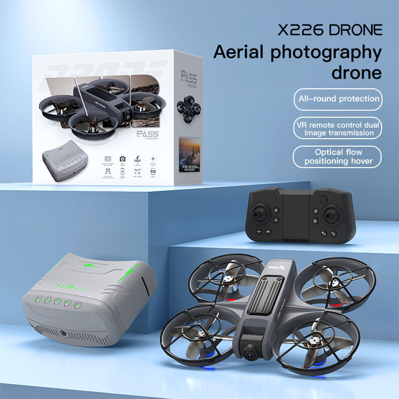 NOVO Drone Mini Portátil X226  - Drone Rc X226 avaliação e preço