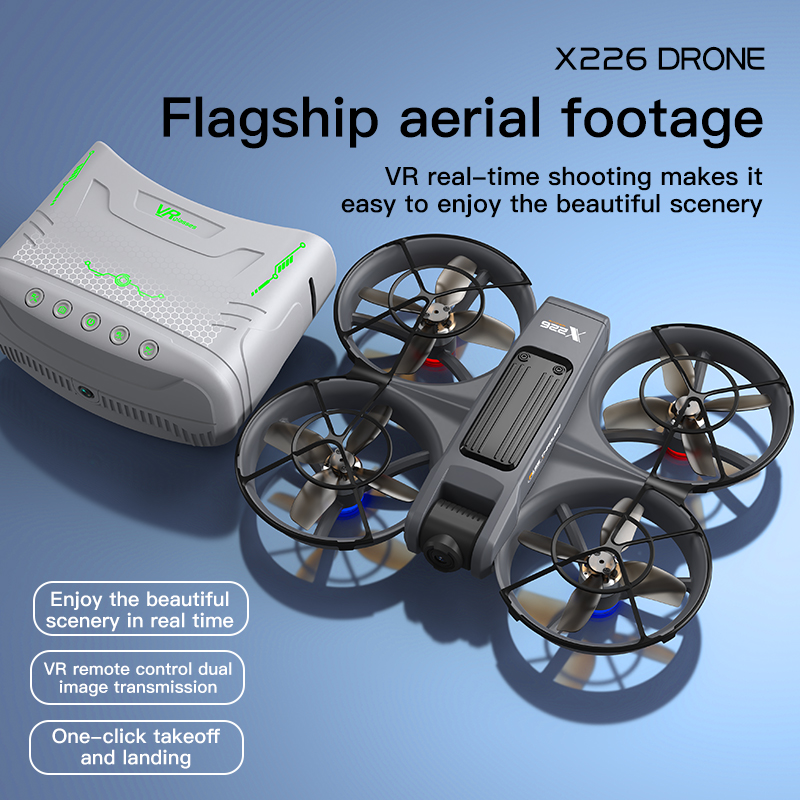 NOVO Drone Mini Portátil X226  - Drone Rc X226 avaliação e preço