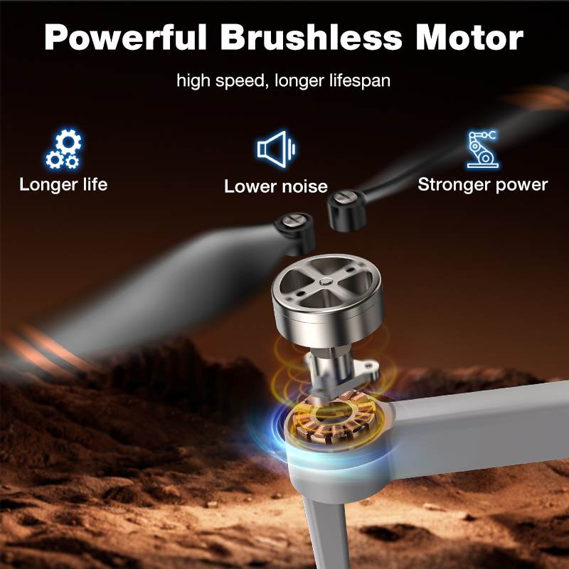 NOVO Drone L017 Pro Brushless  - Drone Rc Land avaliação e preço