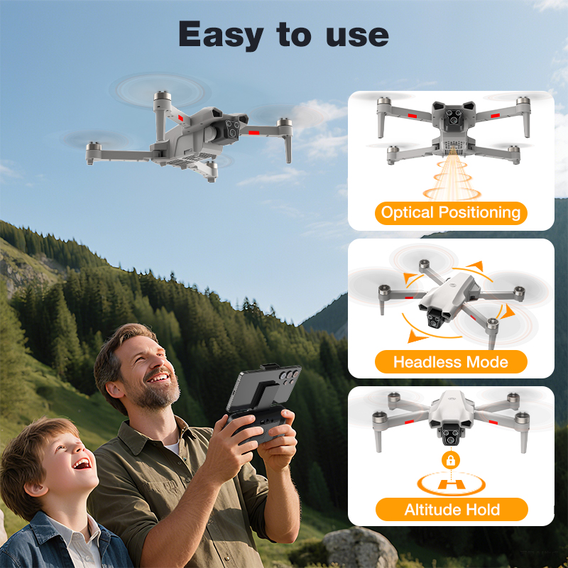 NOVO Drone L017 Pro Brushless  - Drone Rc Land avaliação e preço