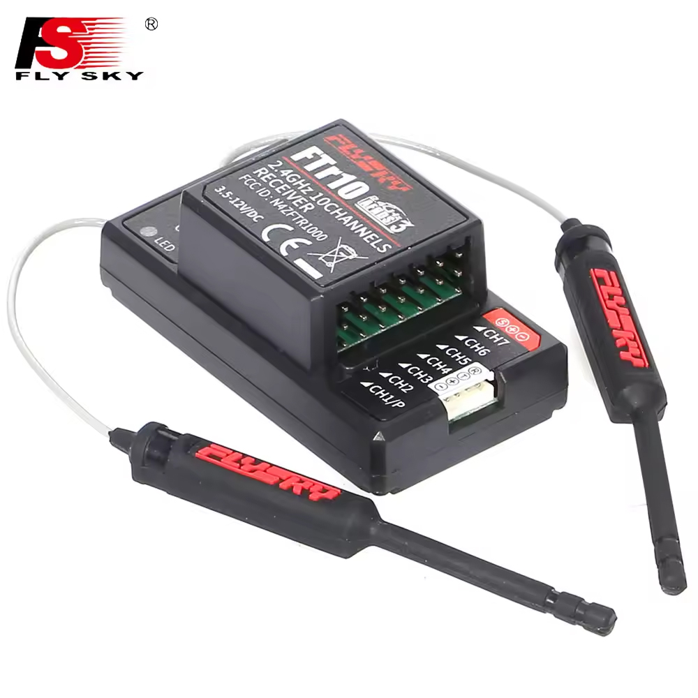 Receptor FlySky FTr10 FTr16S 2 - Drone Rc Airplane avaliação e preço
