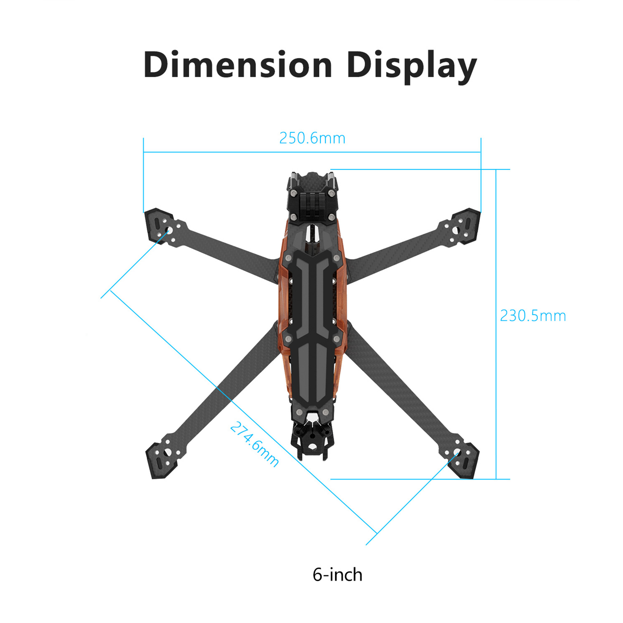 GEPRC GEP-Vapor-D5 D6 O4 Pro E - Drone Rc Quadcopter Controller avaliação e preço