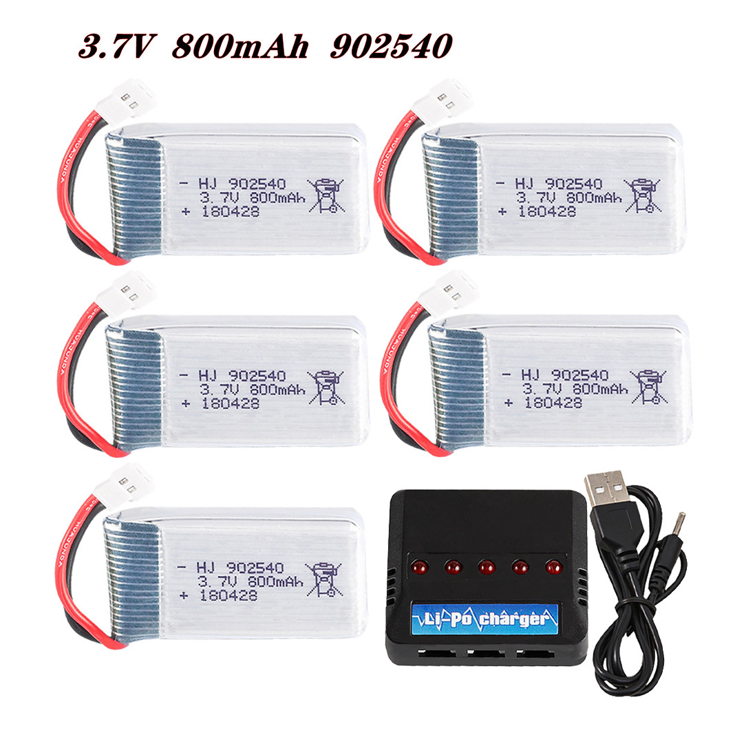 Bateria lipo 3.7v 800mah 90254 - Dron Rc Quadcopter avaliação e preço