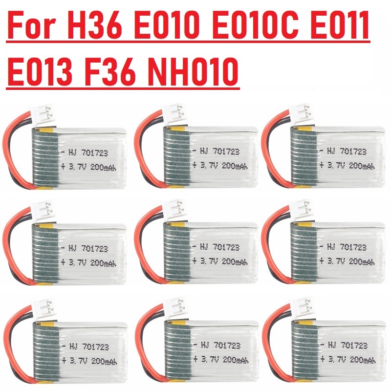 1-20 peças Bateria LIPO 3.7V 2 - Dron Rc Quadcopter avaliação e preço